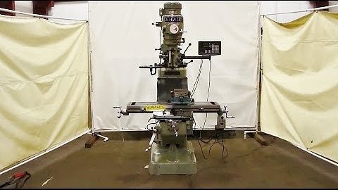 SHARP 9” x 42” Vertical Milling Machine 3 HP