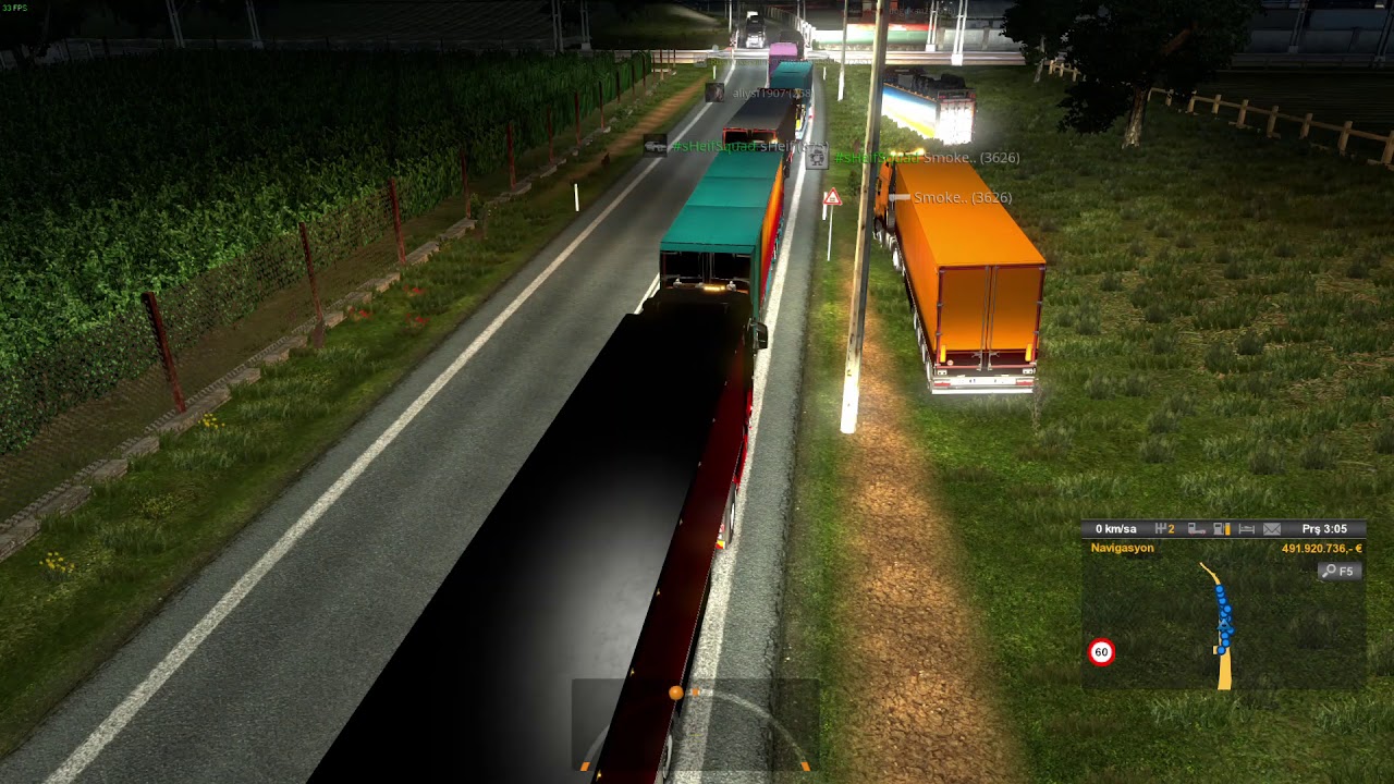 ETS 2 MP Smoke   REPORT 2