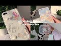 unboxing iphone 8plus accessories 💭 pt 3. aesthetic iphone accessories