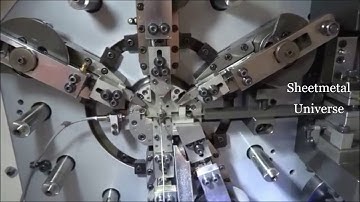 Multi Slide Forming Machines In Action || Multi Slide Technology For Stamping ||