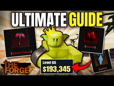 ULTIMATE The Forge Guide THE FORGE ROBLOX