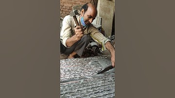 AC rediator jali copper scrape