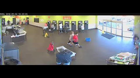 African American man harassed by bottle drop emplo...