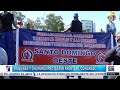 Transportistas con pancartas demandan fiscalización de corredores/Primera Emisión SIN