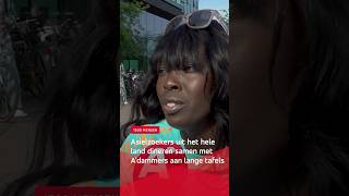 Thumbnail for Asielzoekers uit het hele land dineren samen met Amsterdammers aan lange tafels