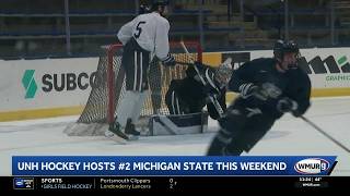 UNH men's hockey prepares for #2 Michigan State