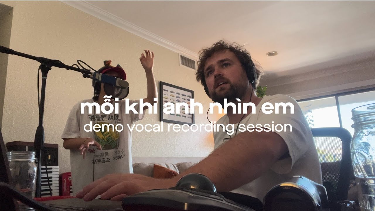 Mỹ Anh - Mỗi Khi Anh Nhìn Em | demo vocal recording session