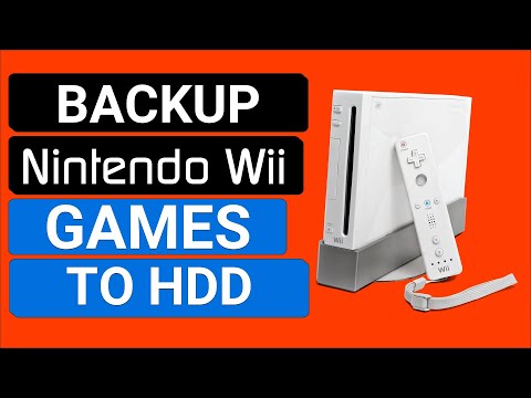 Game Cadangan Wii Ke Hard Drive Melalui USB-Tidak Perlu PC!