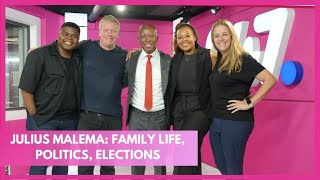 Julius Malema talks family life and his iconic ramp lift with Anele Mdoda