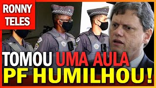 Polícia Federal Da Aula Em Tarcísio E Pm De São Paulo