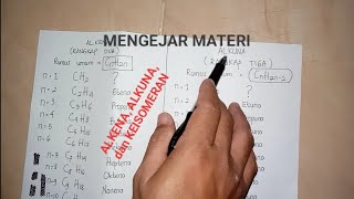 Mengejar materi : alkena, alkuna ...