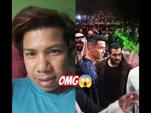 🔥Cristiano Ronaldo 🤝 Salman Khan in Dubai😱Two legends one frame #Ronaldo#SalmanKhan#youtube#shorts