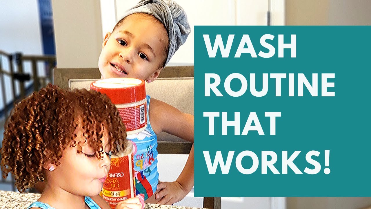 How to Care for Curly Biracial Hair - Easy Wash Day Routine for Parents