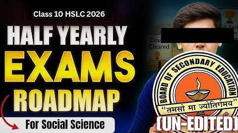 Class 10 half yearly syllabus 2025 Social science SEBA ASSEB board