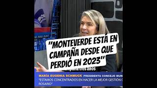 Eugenia Schmuck, mano derecha del intendente rosarino Javkin, castiga al principal opositor #rosario