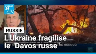 Le Forum conomique Russe Perturb Par Des Frappes Ukrainiennes  France 24