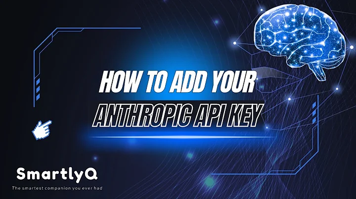 [SmartlyQ Tutorial] How to Add Your Anthropic API Key to Unlock Claude AI in SmartlyQ 🚀