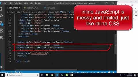 javascript.info The Modern JavaScript Tutorial Part 2: 2.1 Intro to Browser Events