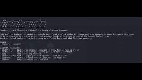 Cómo instalar Kerbrute en Kali linux. How to install Kerbrute on Kali linux.
