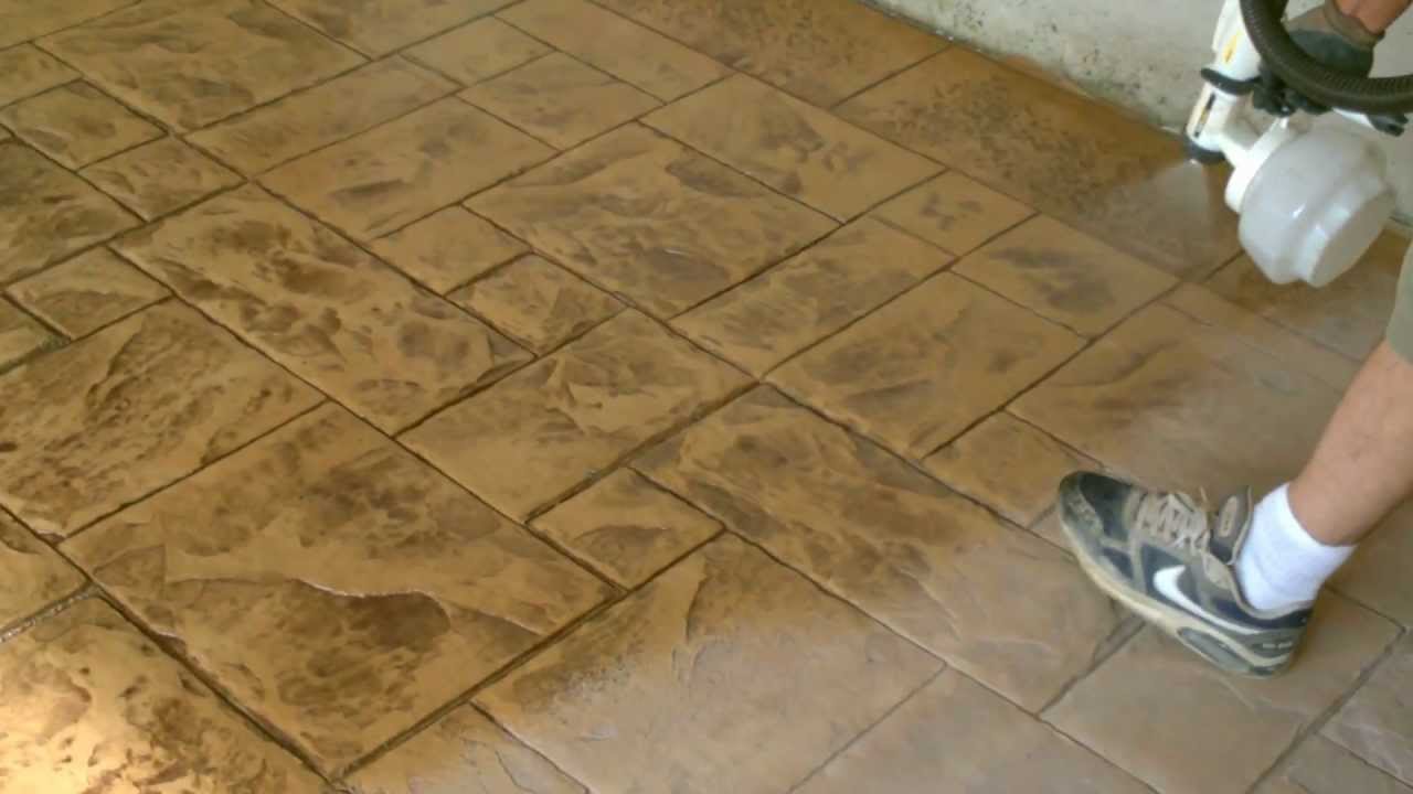 Pavimento in cemento stampato youtube Pavimento in cemento stampato