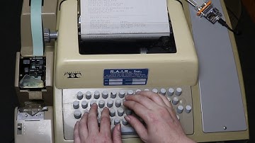 Teletype Model 33 over WiFi