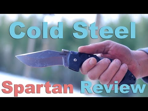 The Cold Steel Spartan Review.  A big ribbed tactical knife for everyones pleasure.