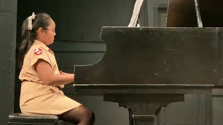 9/29/18 Halloween Piano Recital - Leena - Ghostbuster theme song