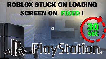 How To Fix Roblox Stuck on Loading Screen (PS4/PS5)