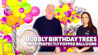 Creating a Neon Birthday Balloon Tree! | With Loretta from Perfectly Popped Balloons  BMTV 469