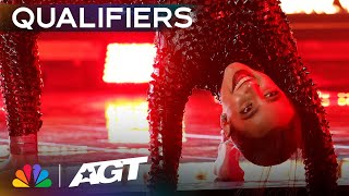 Mariandrea delivers AMAZING dance | You've never seen dance quite like this! | Qualifiers | AGT 2023