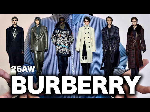 Daniel Lee x Burberry: A resurgence? Stunning leather and coat