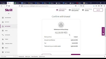 HOW TO WITHDRAW FROM SKRILL TO MPESA IN KENYA