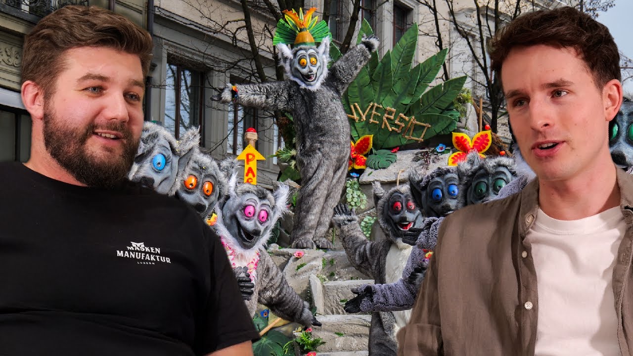 3D-GEDRUCKTE GRENDE: Jan Widmers Maskenmanufaktur, Conversio & die Zunft | Luzerner Fasnacht 2025