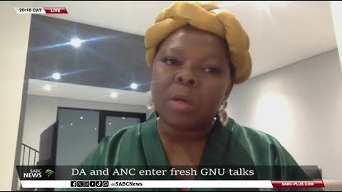 GNU | ANC, DA enter fresh talks