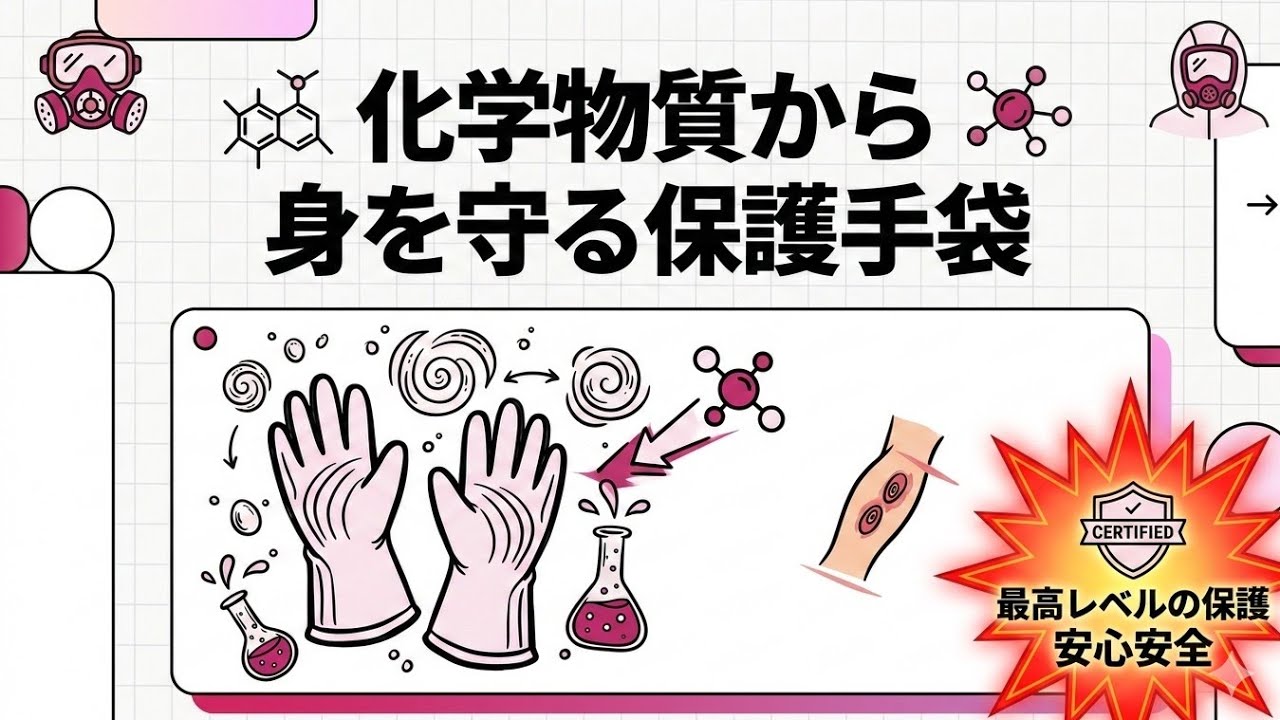 化学物質から身を守る保護手袋