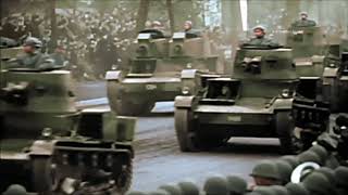 Video thumbnail of "Szara piechota - [Polish Military song] 灰色の兵士"