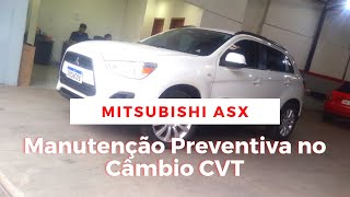 Mitsubishi ASX 2015 Troca do Óleo e Filtros do Câmbio CVT. Manutenção Preventiva - Oficina Mecânica!