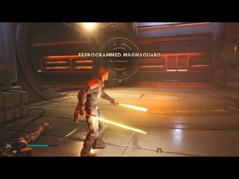 STAR WARS Jedi: Survivor REPROGRAMMED MAGNAGUARD - YouTube