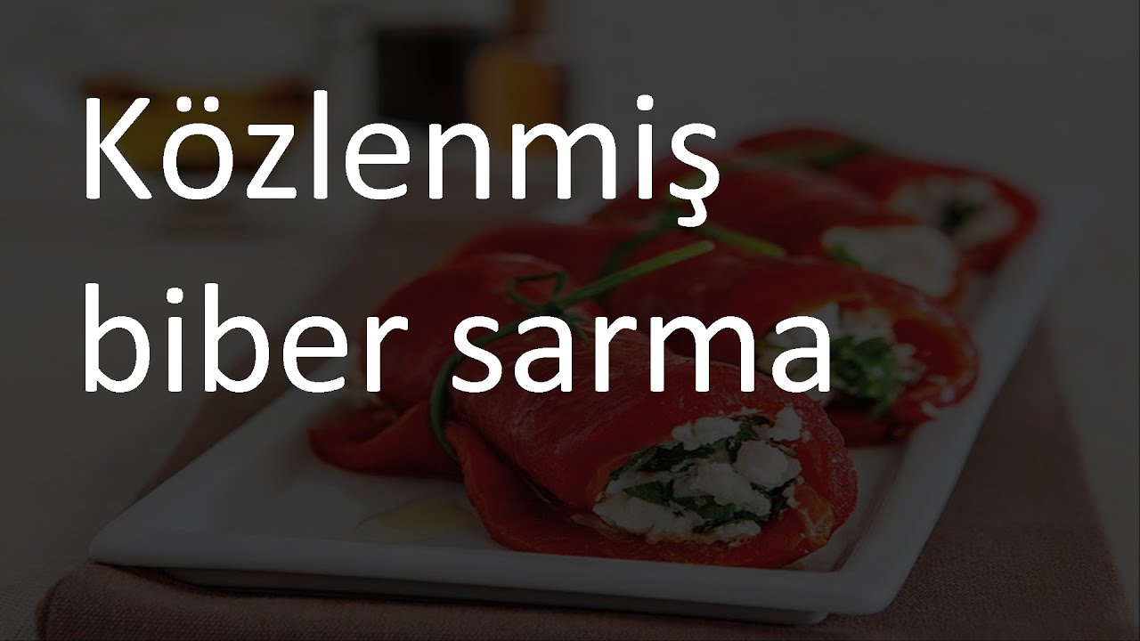 KÖZBİBER SARMASI TARİFİ KÖZBİBER SARMASI TARİFİ