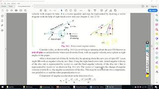 14  - Precessional Angular Motion (Gyroscopic motion)