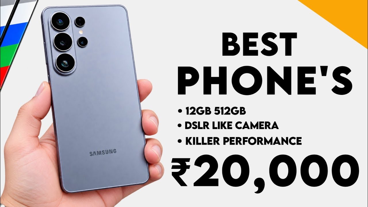 Top 3 Best Phone Under 20000 in May 2026🔥 Best Phone Under 20000⚡️Best ...