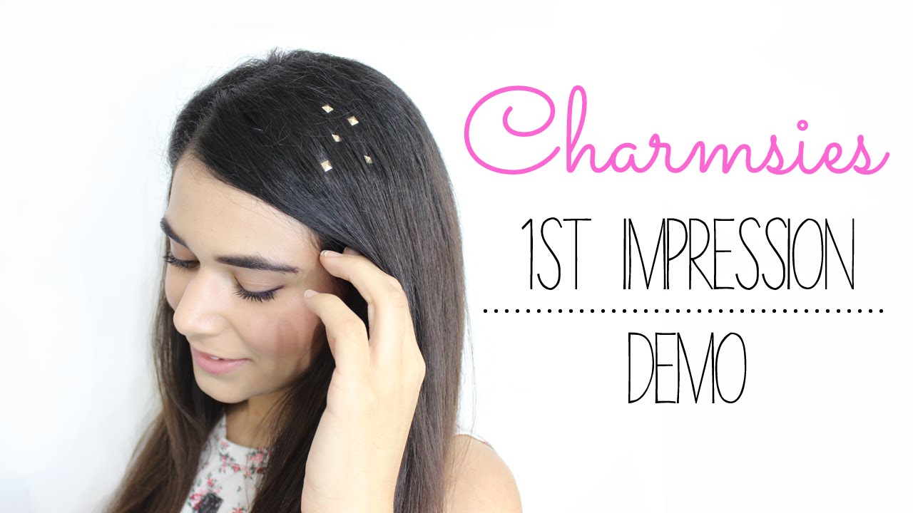 Charmsies First Impression/Demo Iron In Hair Charms YouTube