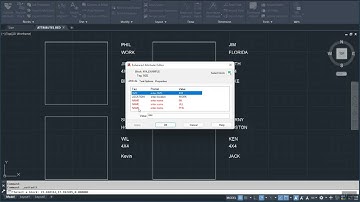 AUTOCAD ATTRIBUTE RED TAGS FIX USING BATTMAN
