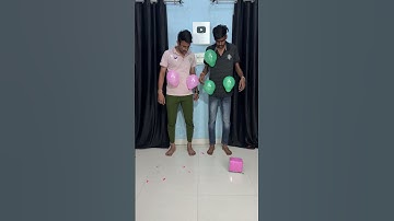 Roll Dice 🎲 With Pop Balloon Challenge #shorts