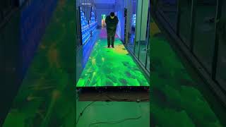 Interactive led dance floor screen #ledscreen #leddisplay #dancefloor #outdoorleddisplay