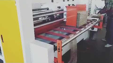 Auto Feeder Thin blade Slitter Scorer Machine with stacker | YIKE GROUP |