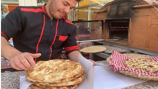 .‏أحسن خبز في العالم .الخبز المغربي التقليدي المطهي  على الحجر.خبز رمضان
