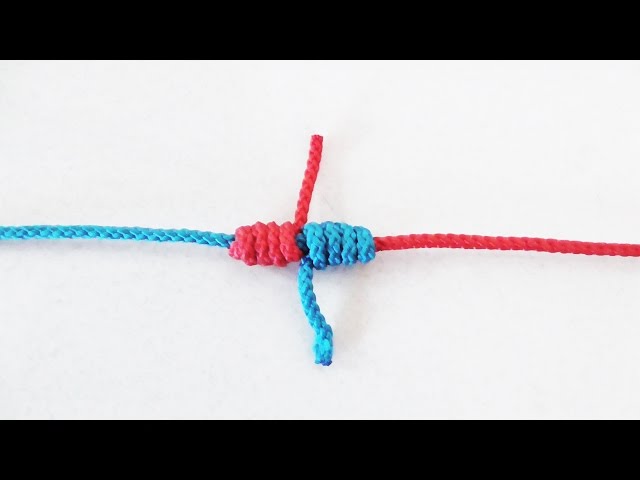 Forward Knot Friendship Bracelet - YouTube