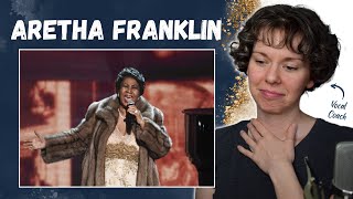 Vocal Coach Reacts to ARETHA FRANKLIN - (You Make Me Feel Like) A Natural Woman LIVE