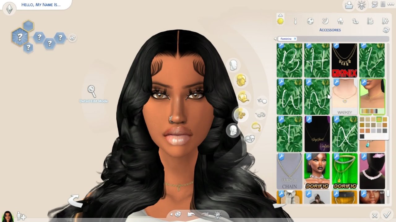 The sims 4 CAS + CC Links | Ivy Walker - YouTube
